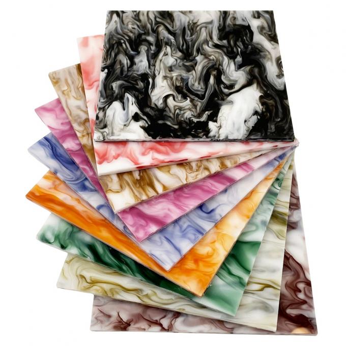 Ink Painting Haze Acrylic Sheet Plexiglass Board For Hangbag