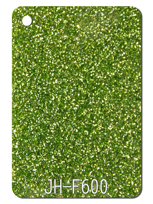 3mm Apple Green Glitter PMMA Acrylic Sheet Panel Home Ceiling Light Wall Hotel Decor