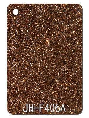 Brown Sparkle Acrylic Sheet Gift Packaging Box Jewely Decoration
