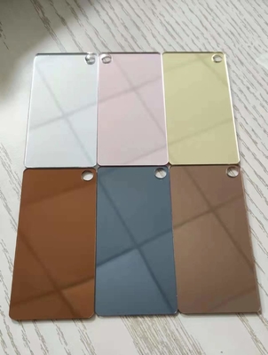 Electrical Insulation Gold Perspex Mirror Sheets Acrylic Laser Cut Panel