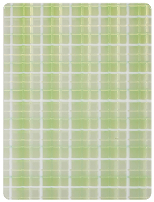 Green Grid Plexiglass Pearl Cast Acrylic Sheet 3mm Thick Board 620*1040mm
