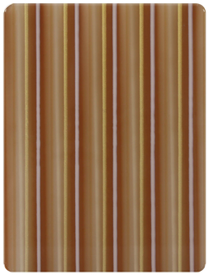 Brown Striped Cast Pattern Acrylic Sheets Panel  24X40 Inch