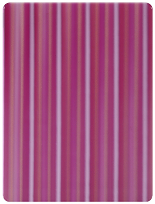 Rose Red Stripe Cast Pearl Acrylic Sheets Colored Cut To Size