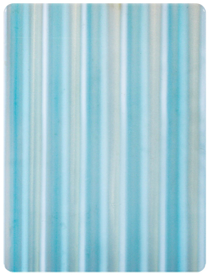 1/8'' Cyan Striped Pearl Acrylic Furniture Sheet Colored Cast Plexiglass Panel