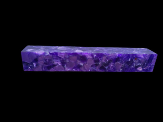 Fashion Acrylic Rods Featuring Deep Blue Flower Pattern and Other Designs Ideal for Home Decor and Lighting Applications