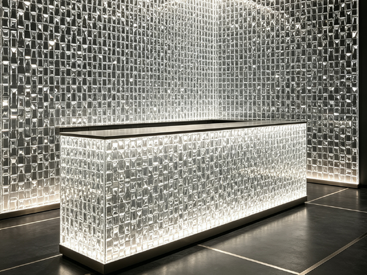 Diamond Grid Texture Acrylic Panel Sheet PMMA Material With Cutting Processing Service