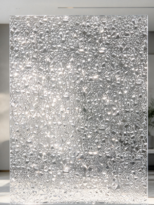 Transparent Diamond Embossed Acrylic Sheet Light Diffusion Decorative Acrylic with Custom Processing