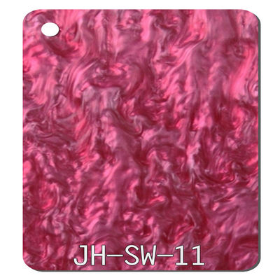 3mm Pink Marble Pearl Acrylic Sheets Cut To Size 300 Pattern 1840*1040mm