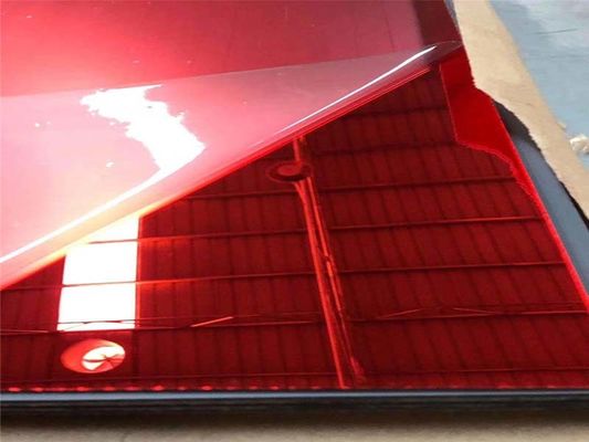 Red Acrylic Mirror Sheet 6ft X 4ft Acrylic Splashback Panels Highly Reflective