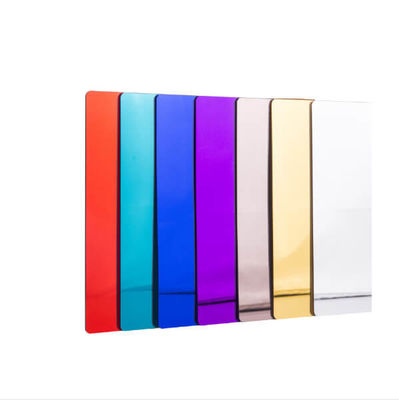 Various Color Plexiglass Mirror Sheets PMMA Plastic Sheet Custom Cut