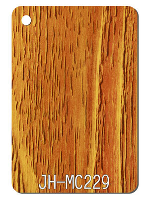 Laminated Wood Grain Acrylic Perspex Panels 4x8 For Floor Decoration
