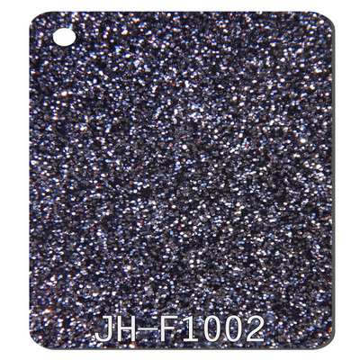 3mm Thickness Glitter Acrylic Sheets Black Flexible For Lamps Crafts