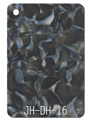 Dark Gray Petal Pattern PMMA Acrylic Plastic Sheet Home Display Crafts Decor