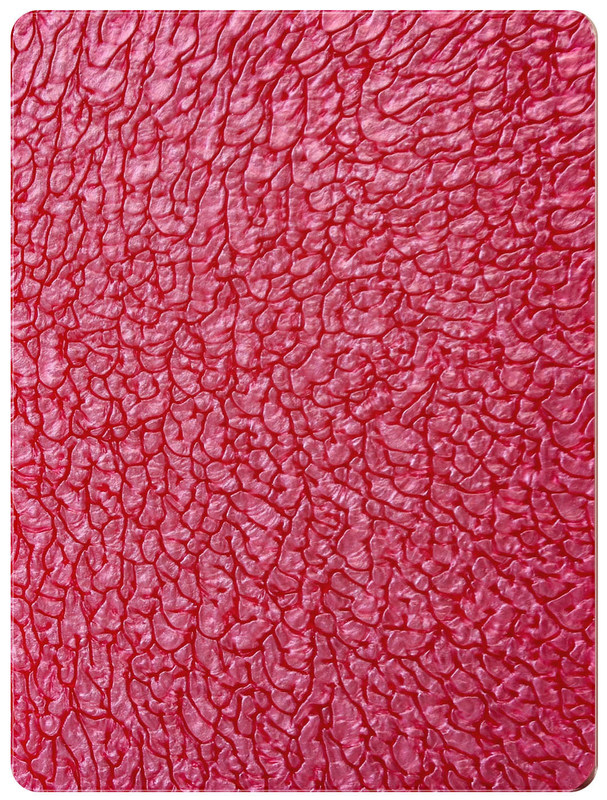 1/8 In Red Python Pattern Pearl Acrylic Sheets For Hangbag Decorations