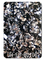 Silver Black Chunky Glitter Acrylic Sheets 1040x620mm For Hangbag Decor