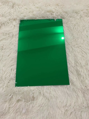 Customization Green Perspex Mirror Acrylic Sheet Laser Cut Decoration