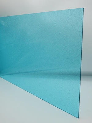 Blue Candy Color Glitter Acrylic Sheets Laser Cut Panel For Furniture Decoration