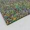 Colorful Dots 1/8 in Glitter Cast Acrylic Sheet Panel For Handmade Earrings