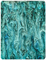 2440x1220mm Pearl Acrylic Sheets Teal Green Starry Sky Marbling Pattern