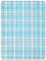 Blue Grid Plexiglass Pearl Acrylic Sheet 3mm Thick For Window Door Decor