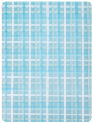 Blue Grid Plexiglass Pearl Acrylic Sheet 3mm Thick For Window Door Decor