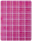 48*96 inch Rose Red Grid Cast Pearl Acrylic Board Colored Cut To Size