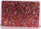 4mm Thick Chunky Flakes Glitter Cast Acrylic Sheet For Laser Cutting