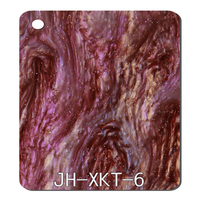 New Arrival Quicksand Pattern Shell Dichroic Acrylic Sheet casting Plastic Board