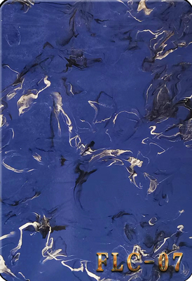 1/8 In retro navy enamel haze home furniture cast acrylic sheet custom factory price