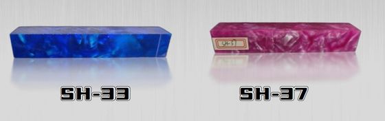Fashion Acrylic Rods Featuring Deep Blue Flower Pattern and Other Designs Ideal for Home Decor and Lighting Applications