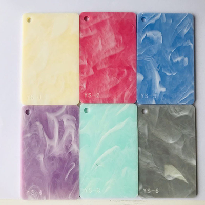 red color marble plastic sheet Cast 3mm PMMA Sheet cloudy Acrylic Plastic Sheet for laser cutting