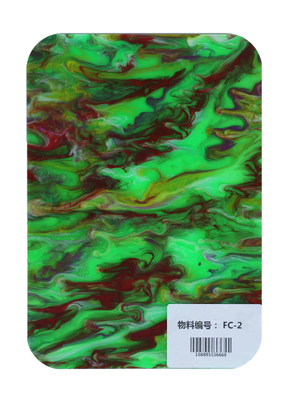 Mix Colored Marble Pattern Acrylic Sheet 1220*2440mm For Decoration