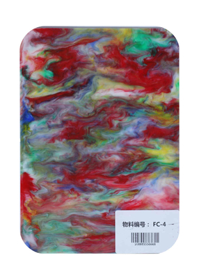 Fashion Oil Painting Pattern Acrylic Sheet 1/8 inch For Decoration