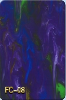 Ripple Color Oil Painting Pattern Acrylic Sheet 1/8 inch For Decoration