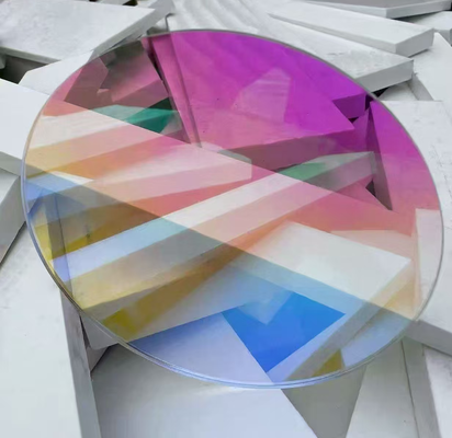 Iridescent Textured Gradient Acrylic Sheet 3mm Holographic Blue for Laser Cutting Anime Key Chain