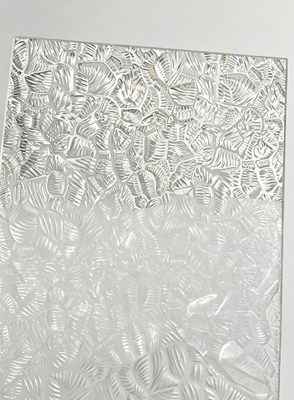 Customized Shell Texture Acrylic Panel Sheet PMMA Material with Cutting Processing Service