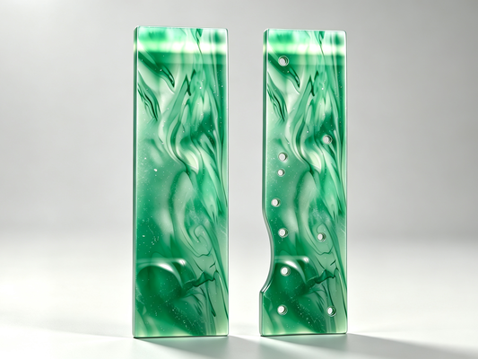 Acrylic Knife Handle Material Thick Pearlescent Marbled Acrylic Sheet Blanks for Kitchen Knife