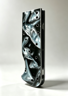 Acrylic Knife Handle Material Thick Pearlescent Marbled Acrylic Sheet Blanks for Kitchen Knife