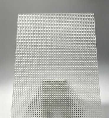 Customized Prisma Small Grid Texture Acrylic Panel Sheet PMMA Material With Cutting Processing Service