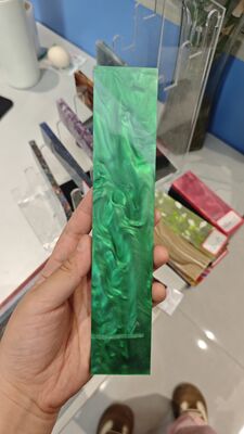 Custom Acrylic Knife Handle Material Thick Marbled Acrylic Sheet Blanks for Kitchen Knife Outdoor Knife Handle Scale