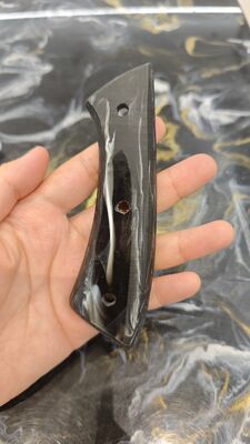 Custom Acrylic Knife Handle Material Thick Marbled Acrylic Sheet Blanks for Kitchen Knife Outdoor Knife Handle Scale