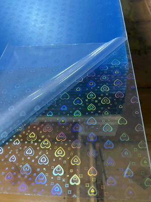 3mm Holographic Star Iridescent Gradient Acrylic Sheet Laser Cut PMMA Panel for Anime Keychain Craft