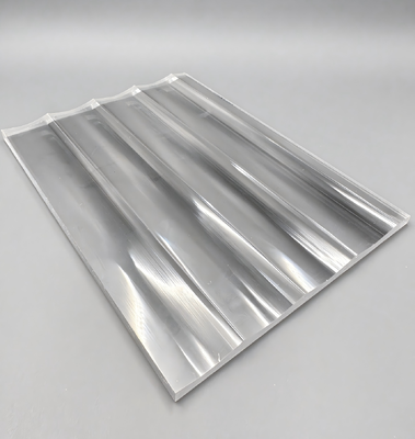 Transparent Diamond Embossed Acrylic Sheet Light Diffusion Decorative Acrylic with Custom Processing