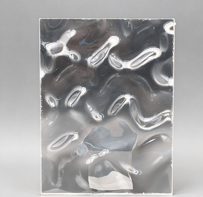 Transparent Diamond Embossed Acrylic Sheet Light Diffusion Decorative Acrylic with Custom Processing