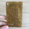 1/8 Inch Gold Glitter Acrylic PMMA Sheet 3mm Thin Clear Perspex Sheet