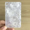 White Pearl Acrylic Sheets Eco Friendly Plexiglass 2440*1220mm Cut To Size