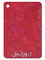 Red Texture Design Acrylic Sheet Pearl Style Patterned Perspex Sheet 1220x2440mm